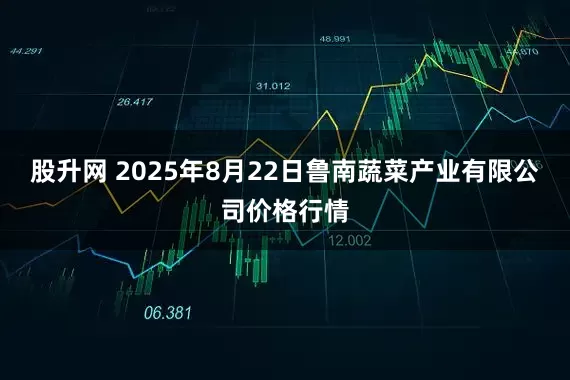 股升网 2025年8月22日鲁南蔬菜产业有限公司价格行情