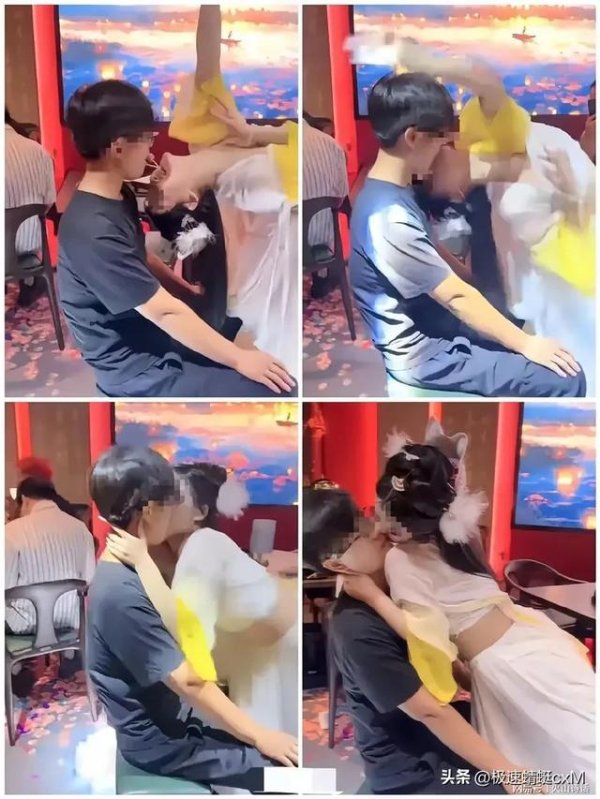 宏粤配资 太龌龊了！杭州一酒馆让女舞者叼着棒棒糖口喂顾客，冲上4.9高分