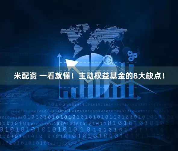 米配资 一看就懂！主动权益基金的8大缺点！